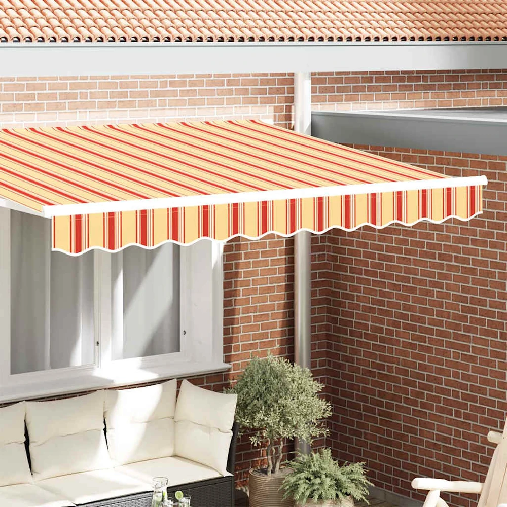 Markizės pakraščio pakeitimas Geltona ir Oranžinė 230 x 20 cm