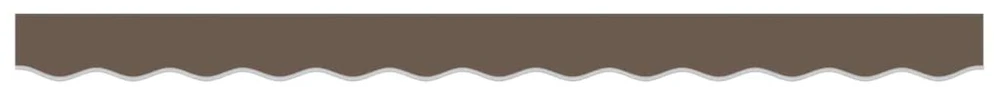 Markizės pakraščio pakeitimas Taupe 329 x 20 cm Poliesteris