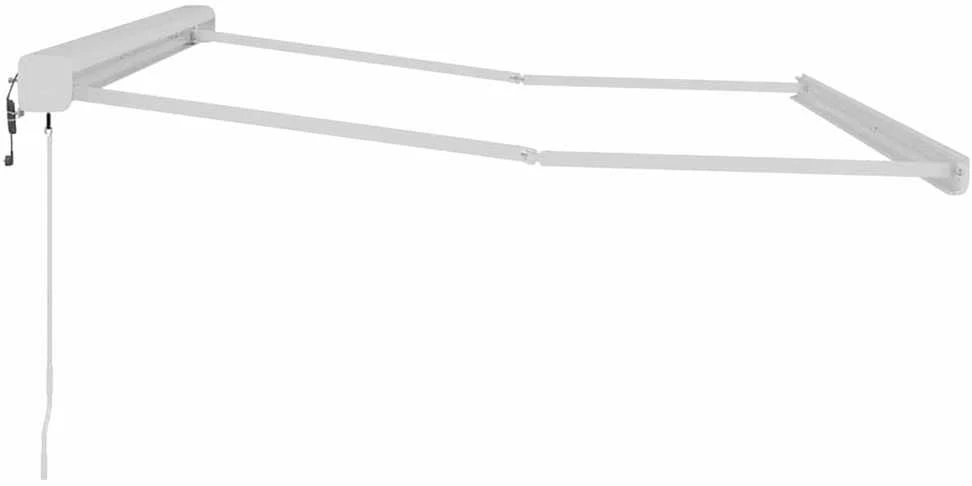 Markizės rėmas Balta 350 x 250 cm Aliuminis