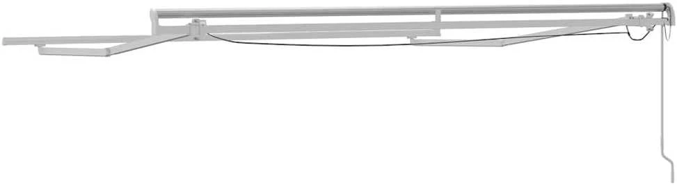 Markizės rėmas Balta 350 x 250 cm Aliuminis