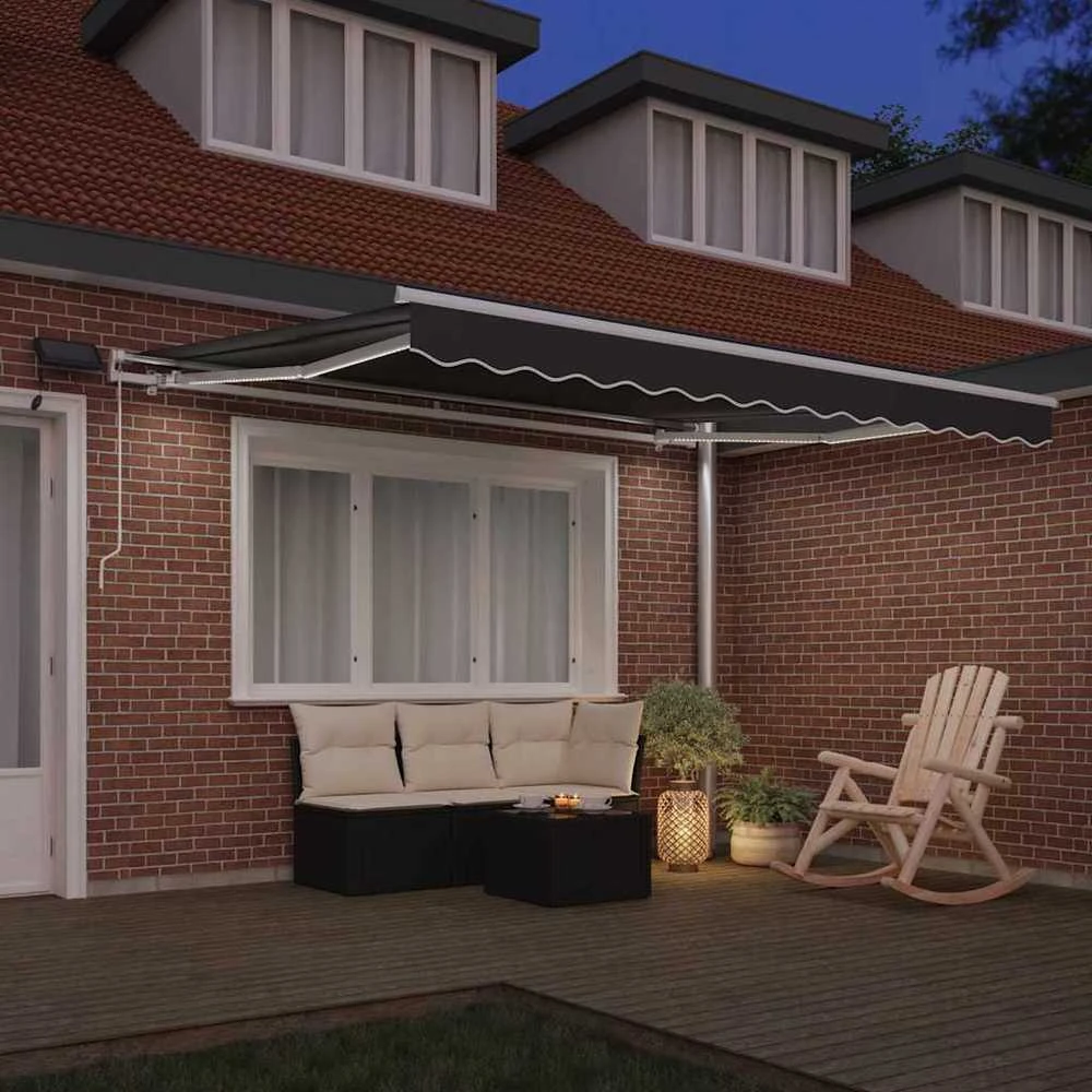 Markizės rėmas Balta 350 x 250 cm Aliuminis