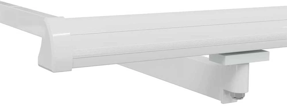 Markizės rėmas Balta 400 × 350 cm Aliuminis