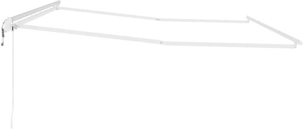 Markizės rėmas Balta 450 × 300 cm Aliuminis