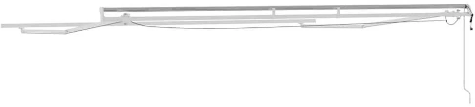 Markizės rėmas Balta 500 × 300 cm Aliuminis