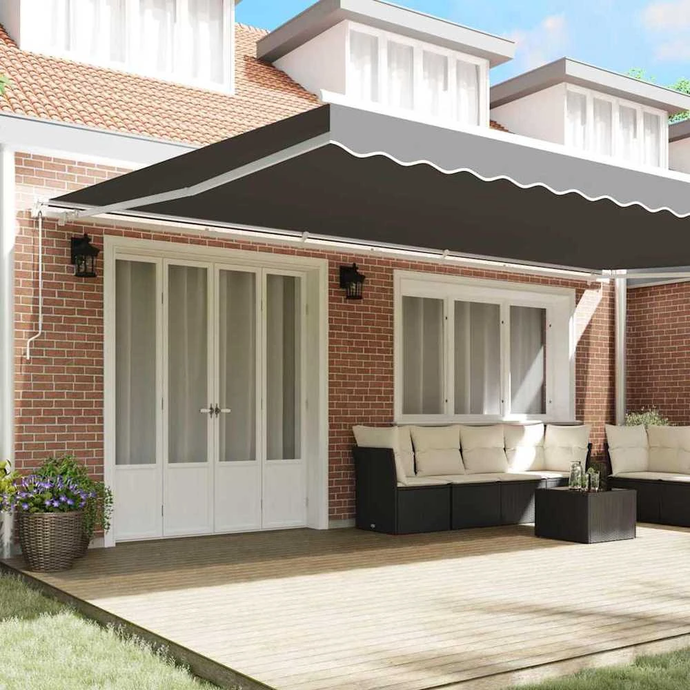 Markizės rėmas Balta 600 × 300 cm Aliuminis