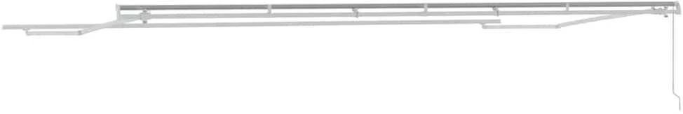 Markizės rėmas Balta 600 × 300 cm Aliuminis