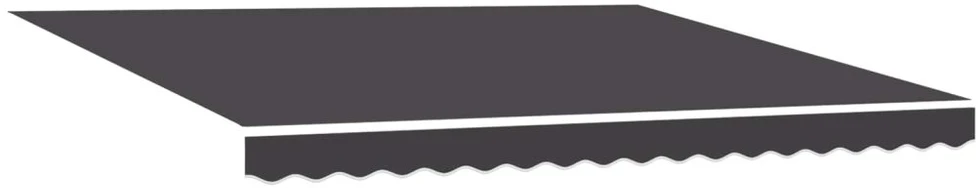 Markizės rėmas Geltona ir balta 350 x 250 cm