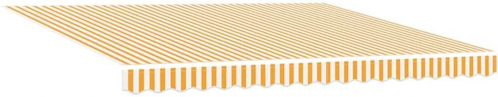 Ištraukiama markizė Geltona ir balta 400 × 300 cm