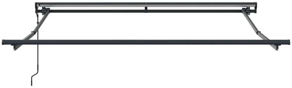 Ištraukiama markizė Kreminė 350 x 250 cm Poliesteris ir Metalas