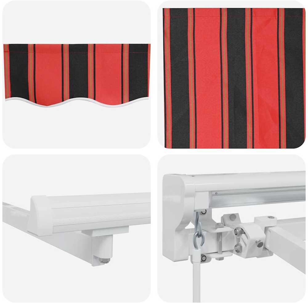 Markizės rėmas Oranžinis ir Juodas 250 x 200 cm