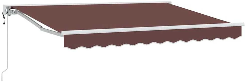 Markizės rėmas Ruda 350 x 200 cm Poliesteris su PU danga