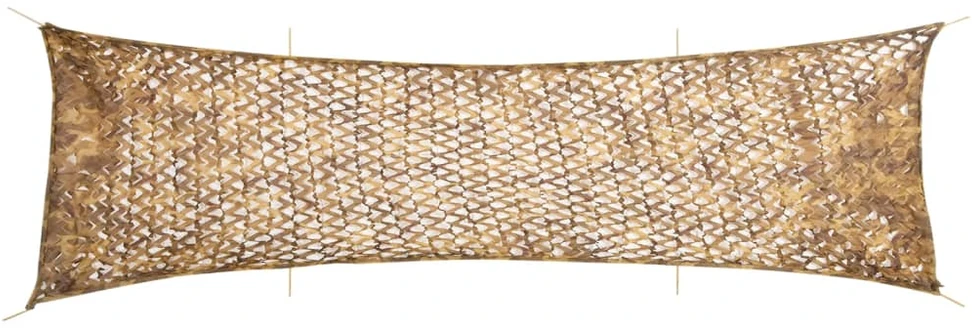 Maskuojantis tinklas su daiktadėže, 753x199 cm, smėlio spalvos