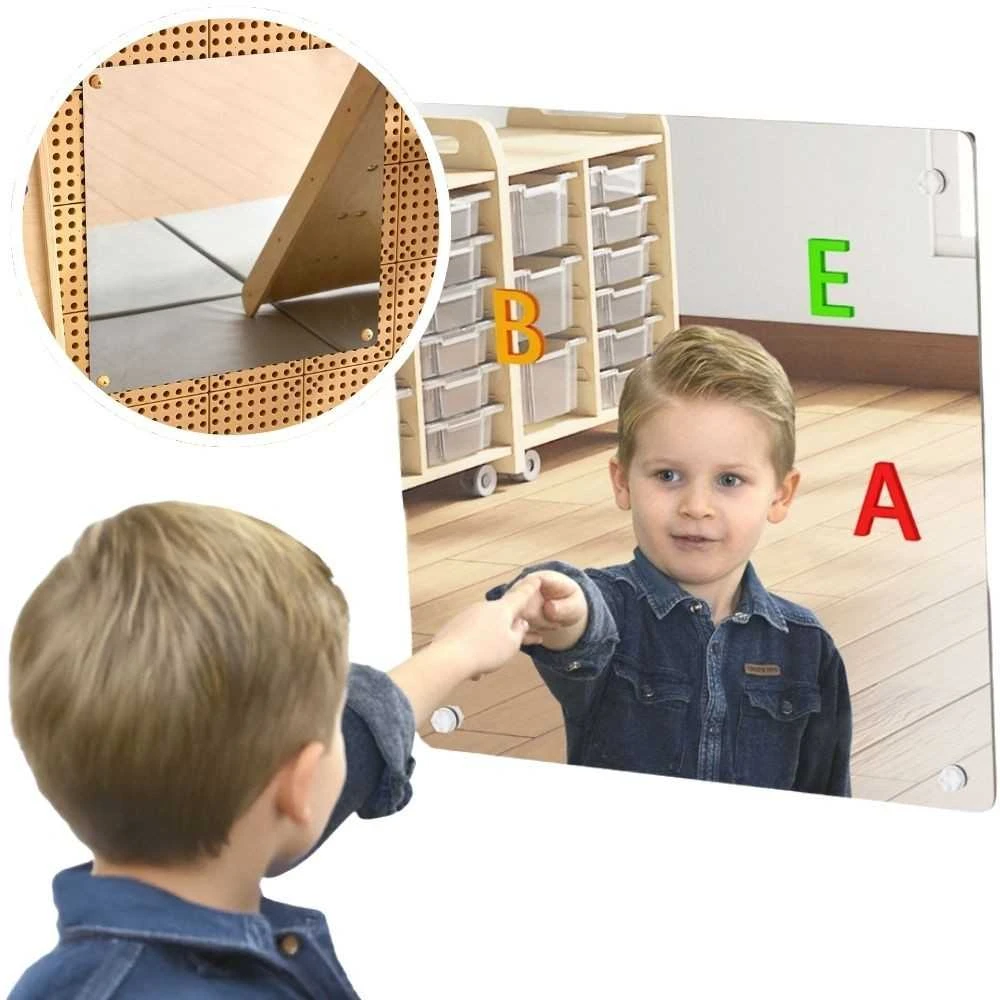MASTERKIDZ didelis magnetinis STEM veidrodis