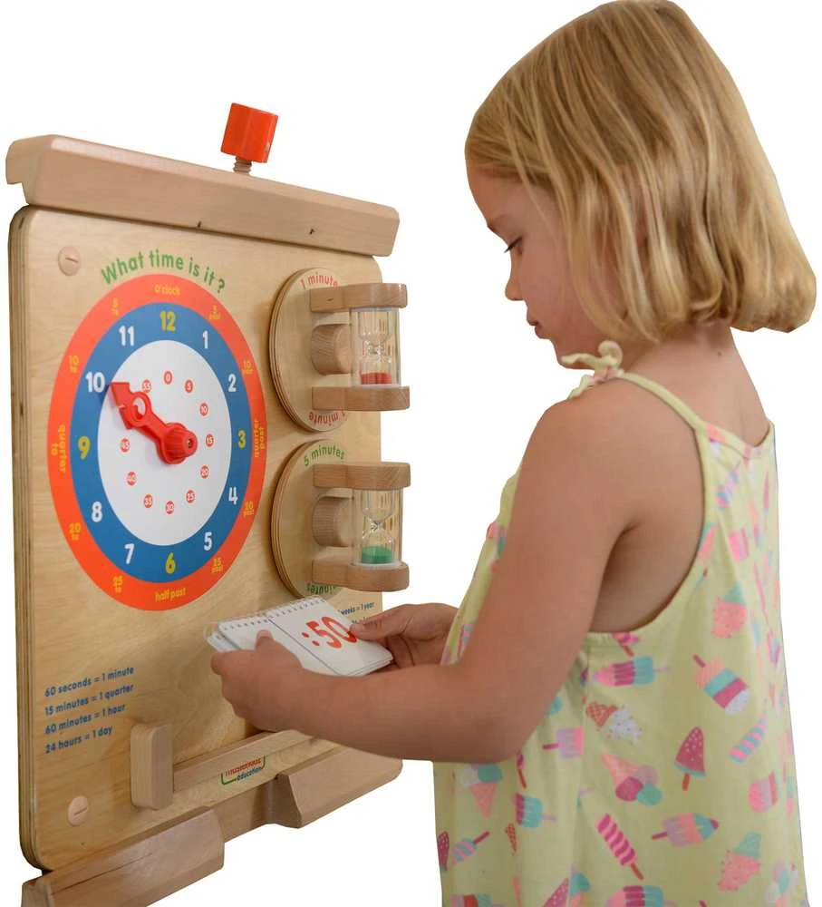 MASTERKIDZ edukacinė lentelė Laiko pažinimas