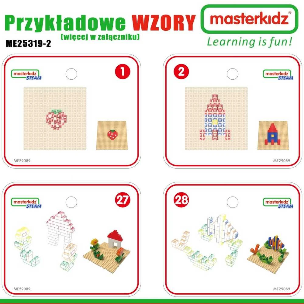 MASTERKIDZ medinis edukacinis STEM staliukas su priedais