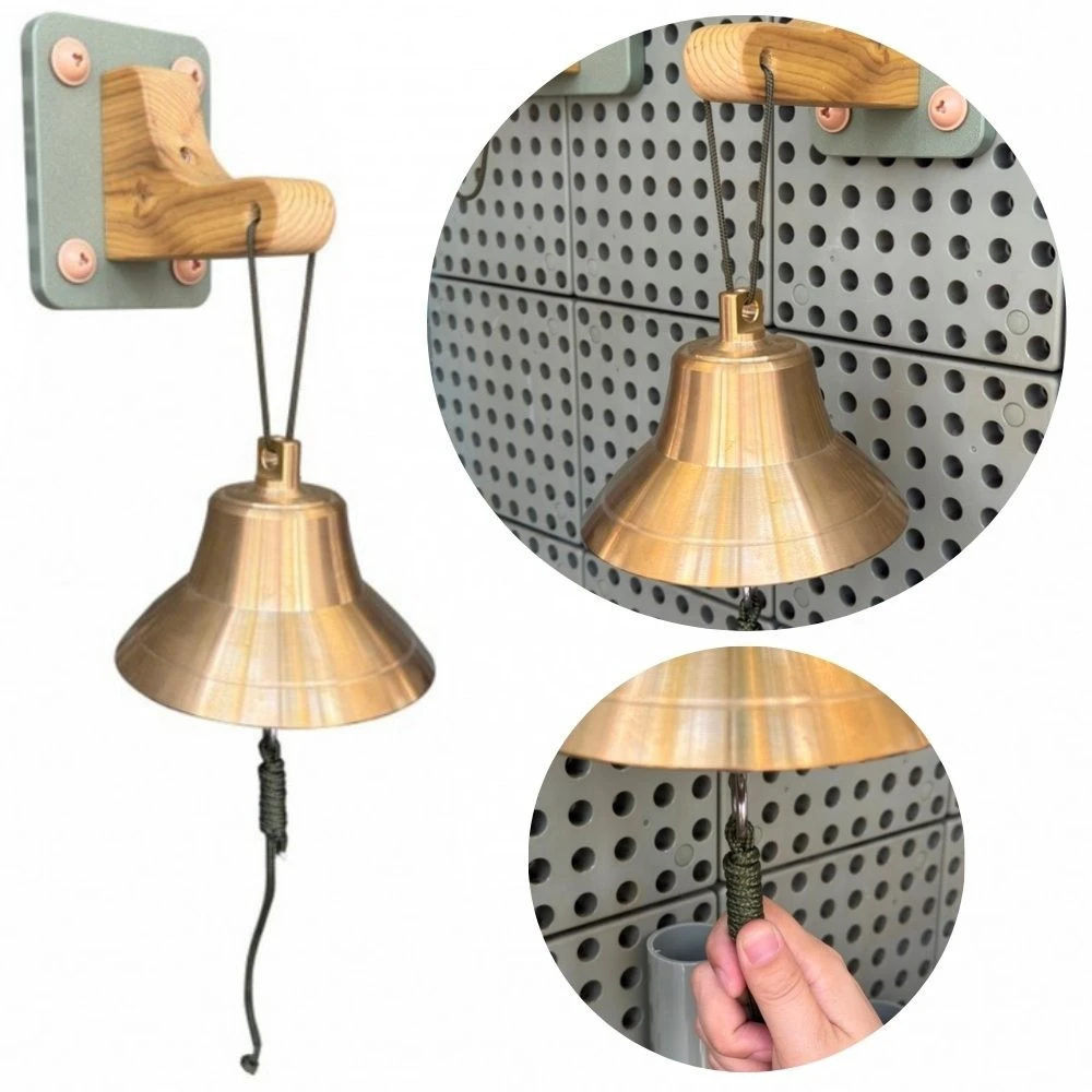 Masterkidz Muzikinė varpelis 15 cm - Bronzinė STEM priemonė