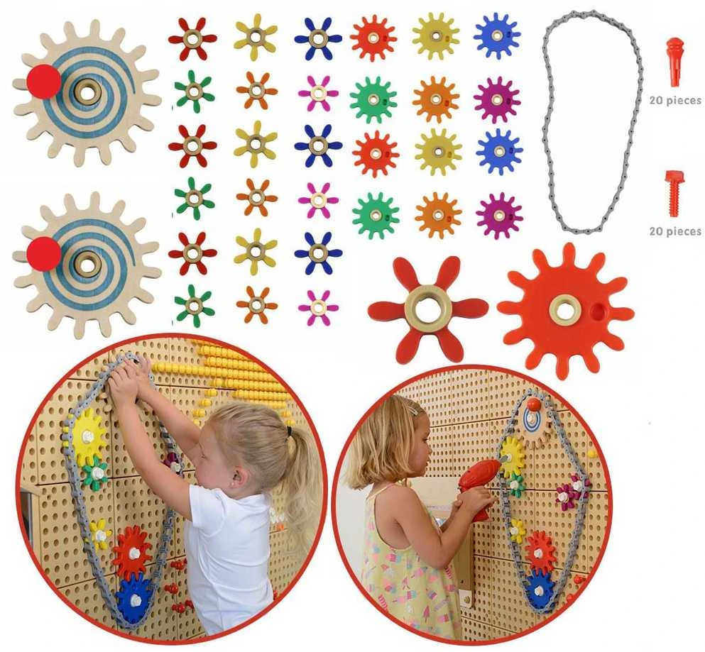 MASTERKIDZ Sieninė lentelė Sukurk savo mechanizmą