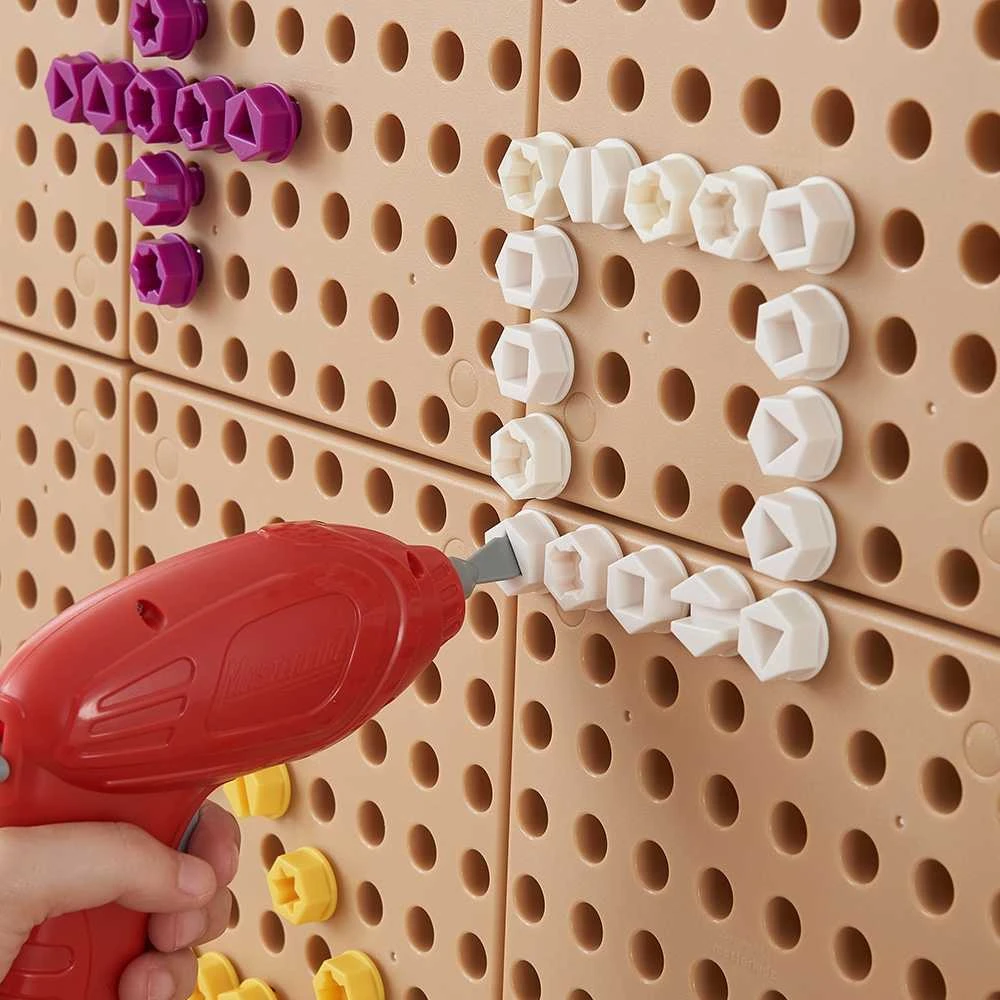MASTERKIDZ Spalvingi varžtai STEM kūrybinei lentai