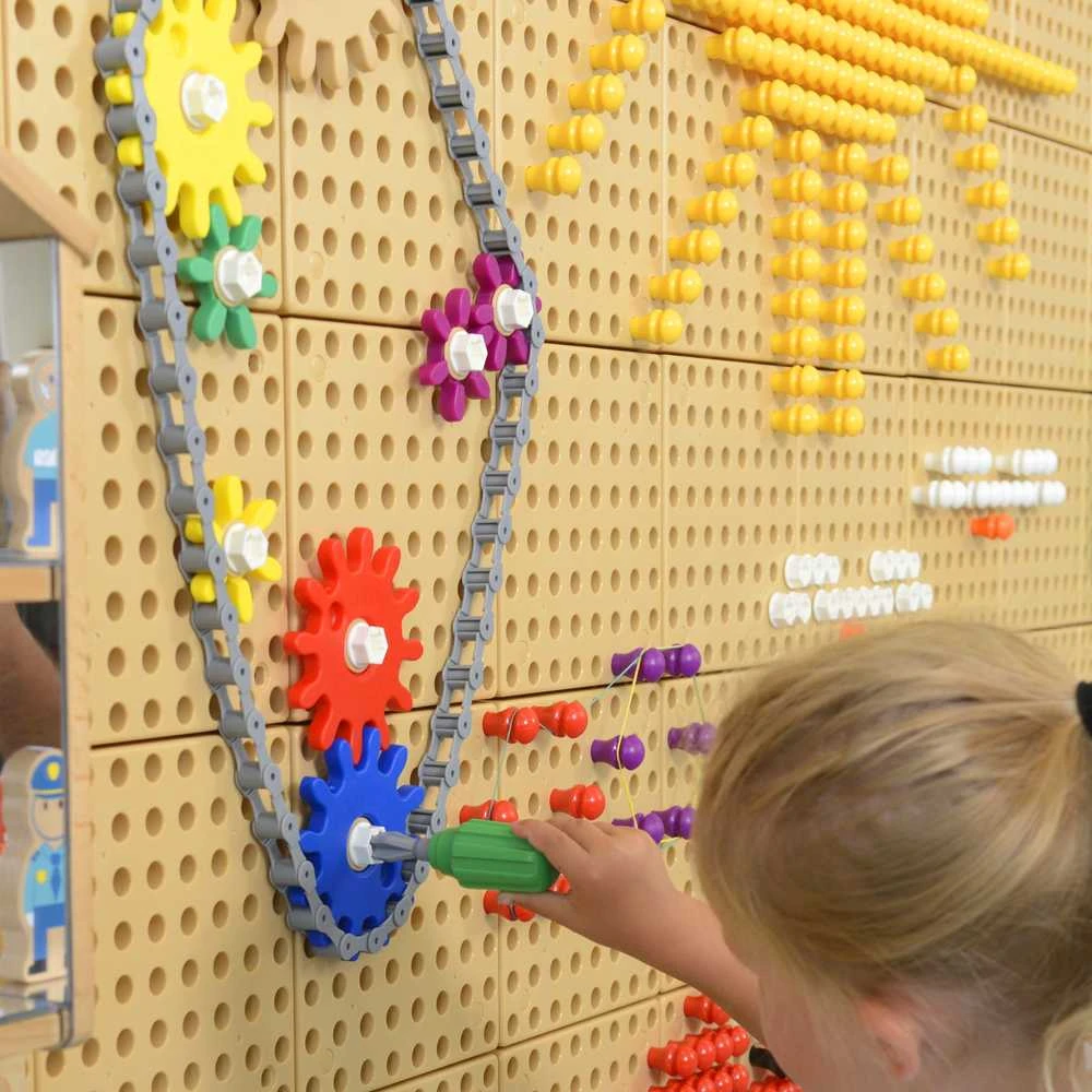 Masterkidz Mechanizmai Žaislai - Spalvotų Rato Rinkinio Komplektas