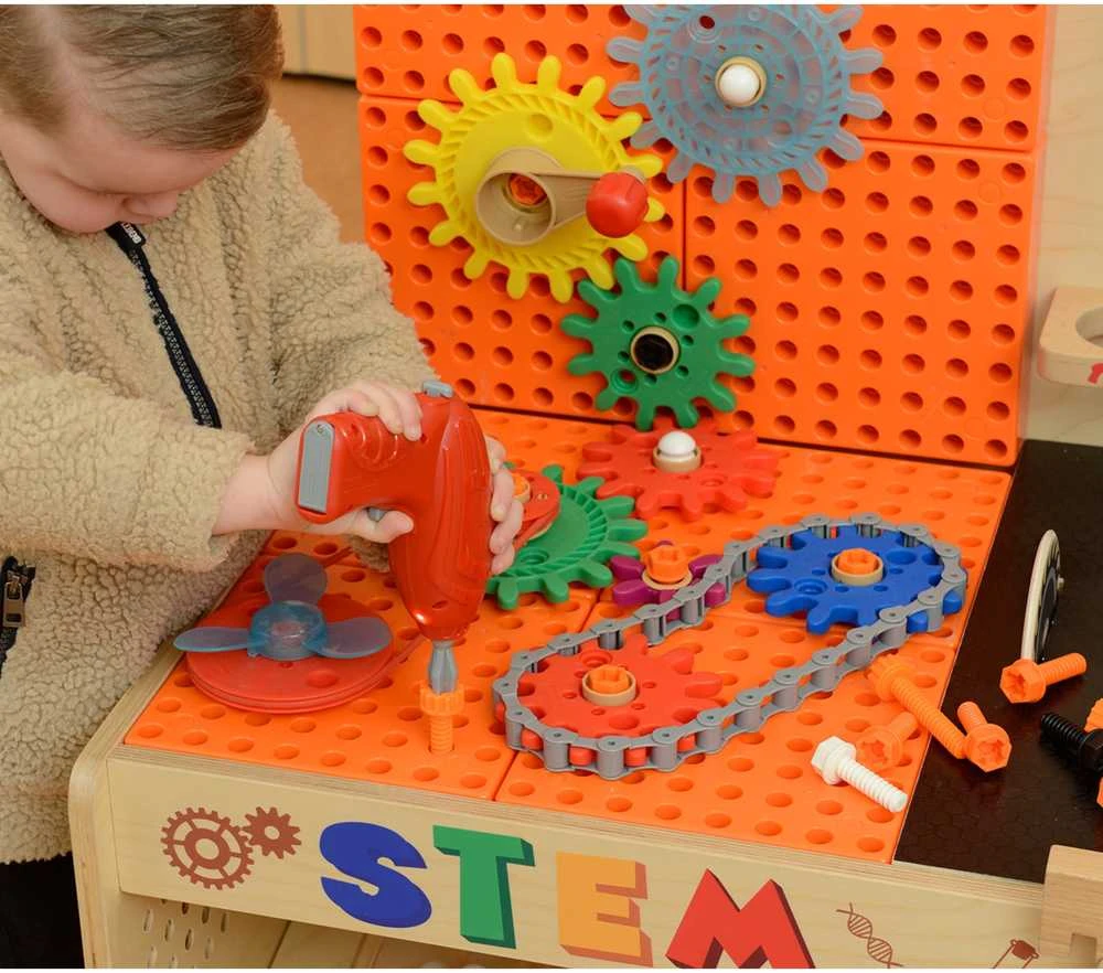 Mechanizmų ir pavarų rinkinys MASTERKIDZ STEM