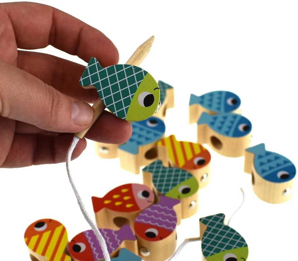 Tooky Toys TOOKY TOY Medieninė Žaidimų Rinkinys Banginys ir Žuvytės 4 Viename