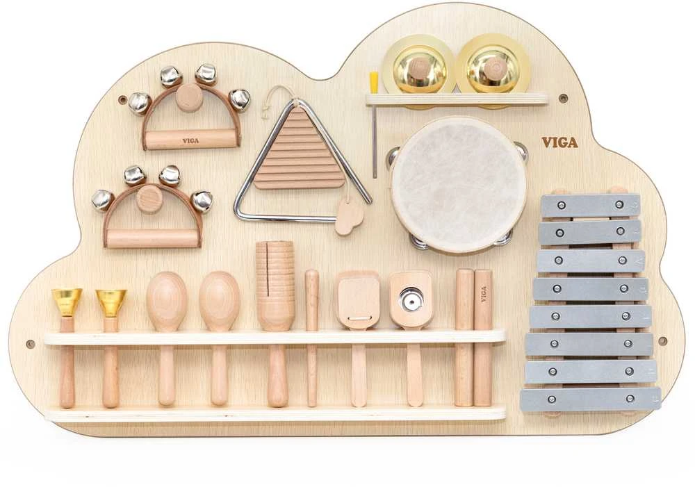 Viga Toys Medinė muzikinė lenta VIGA