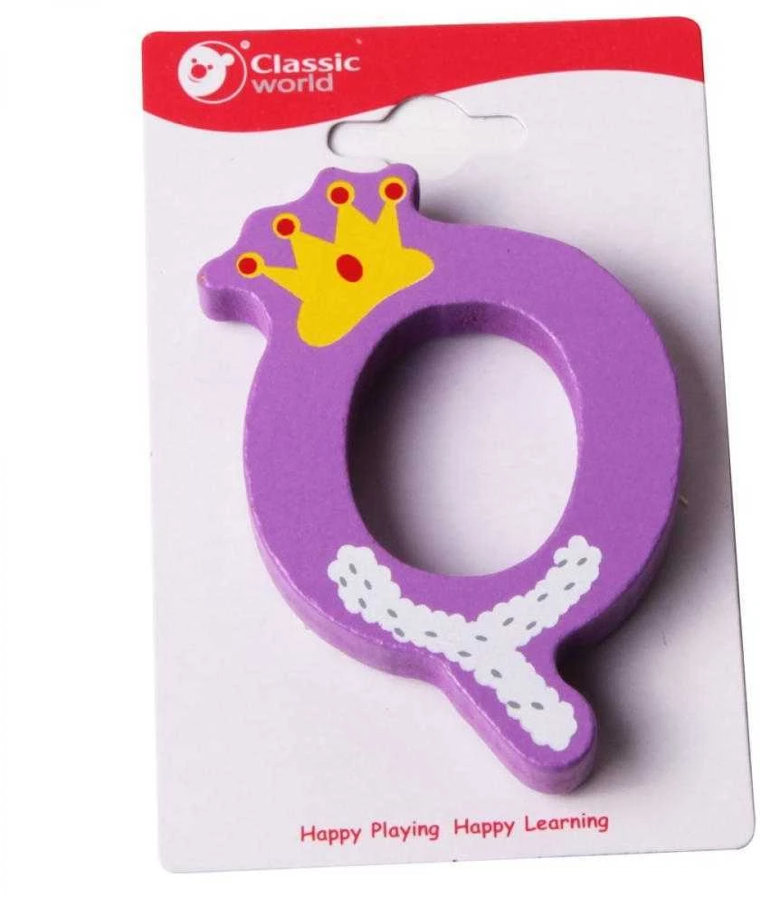 Medinė raidė Q CLASSIC WORLD