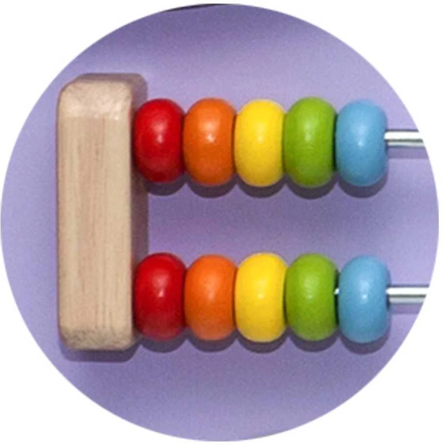 Viga Toys Medinė Hipopotamo Sensorinė Manipuliacinė Lenta