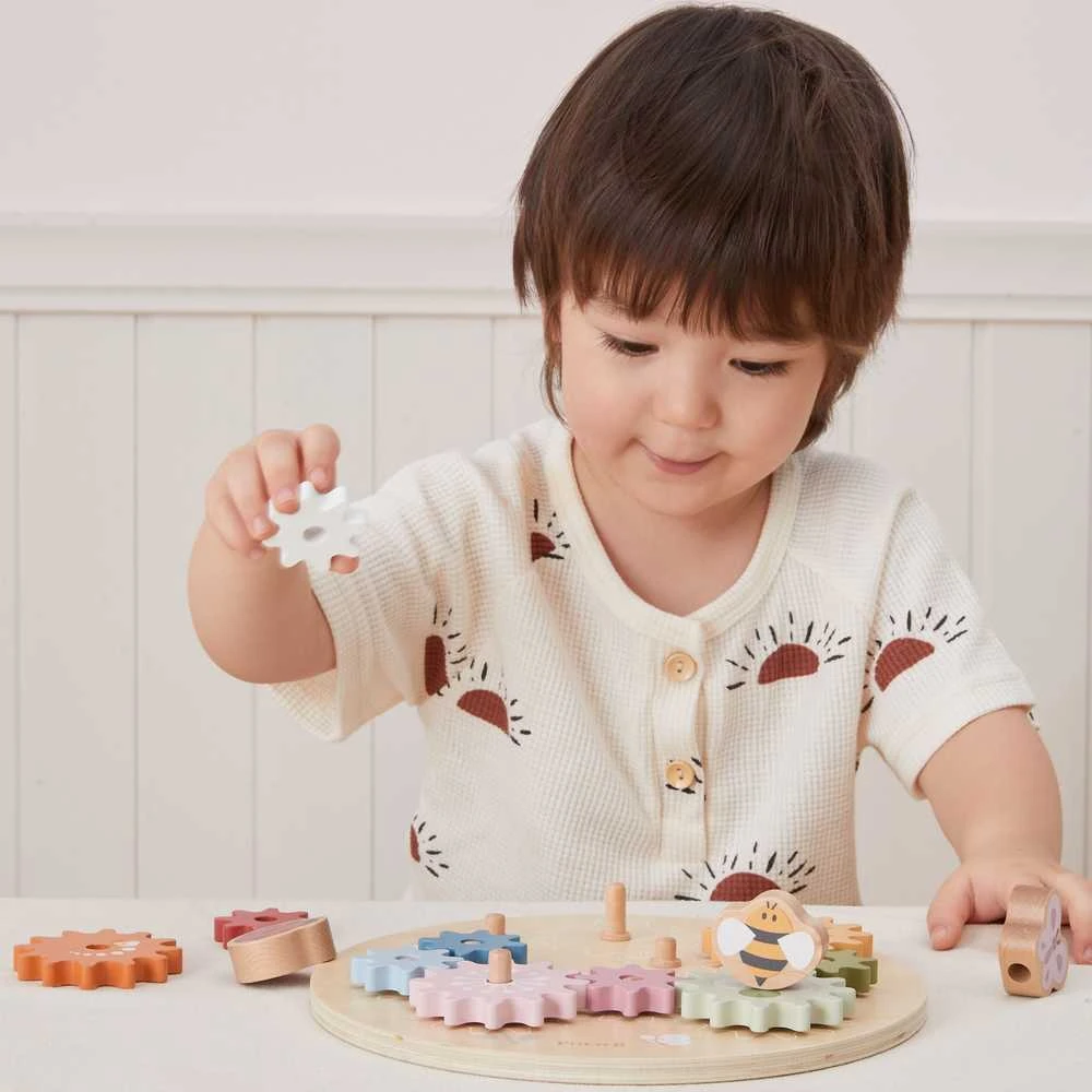 Viga Toys Mediniai spalvoti krumpliaračiai VIGA PolarB