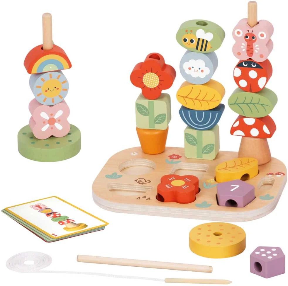 Tooky Toys Medinis edukacinis rinkinys Magija Sode 5in1 TOOKY TOY Montessori