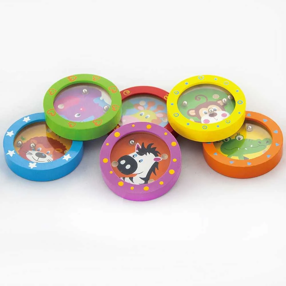 Viga Toys Medinis gyvūnėlių labirintas VIGA