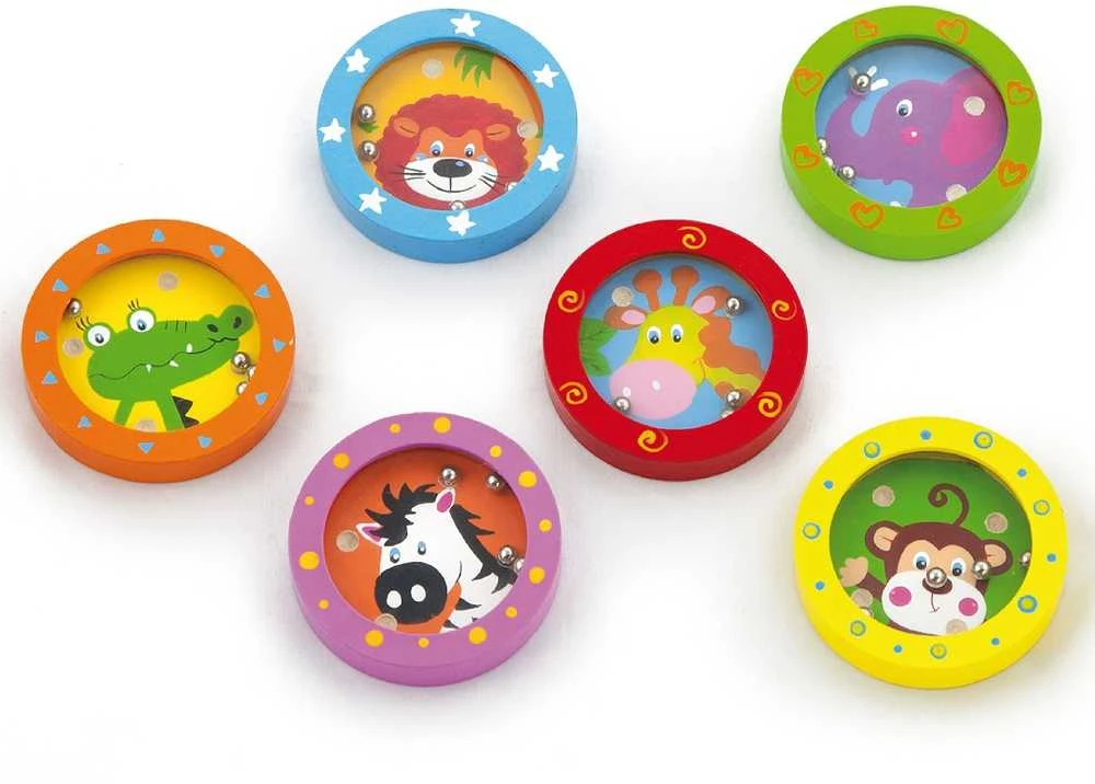 Viga Toys Medinis gyvūnėlių labirintas VIGA