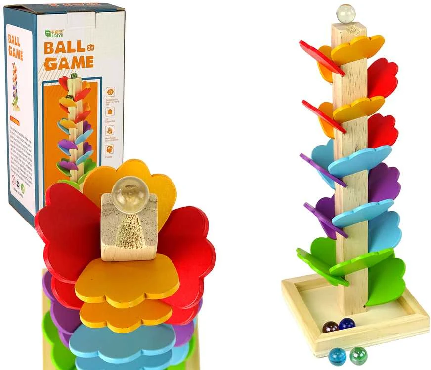 Lean Toys Medinis žaislas kalnelis