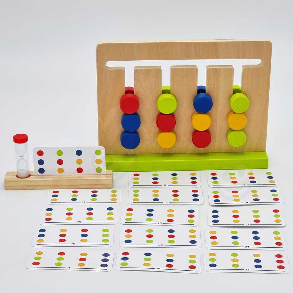 Tooky Toys Medinis loginis žaidimas TOOKY TOY 18vnt