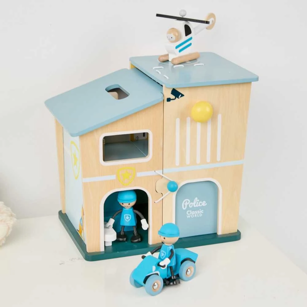Classic World Medinis policijos nuovados rinkinys 12vnt
