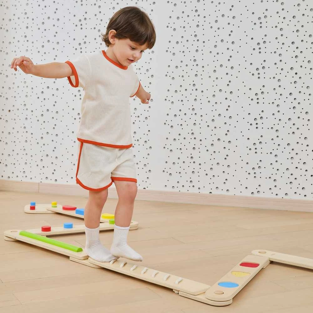 Viga Toys Medinis sensorinis balansavimo takelis VIGA