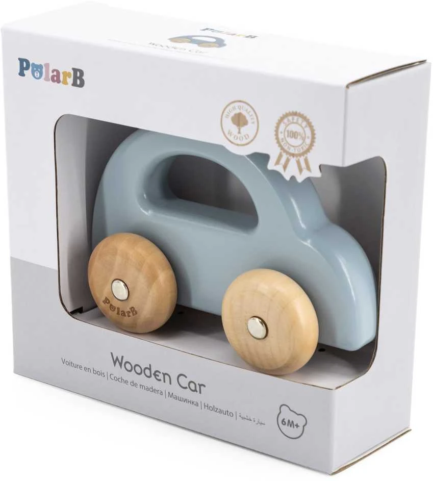 Viga Toys Medinis stumdomas automobilis