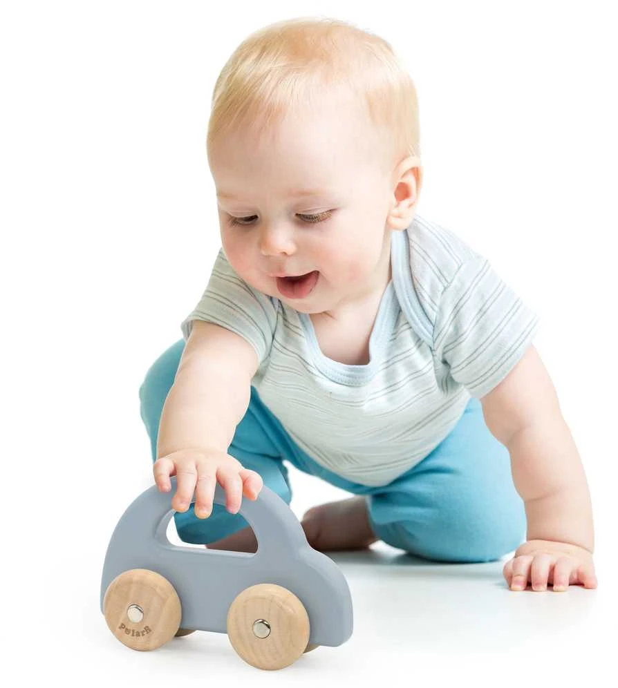 Viga Toys Medinis stumdomas automobilis