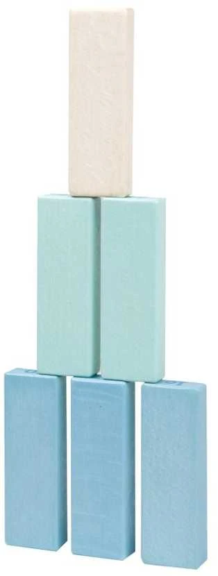 Viga Toys Medinis traukinys vaikams su bėgiais 62 dalių rinkinys