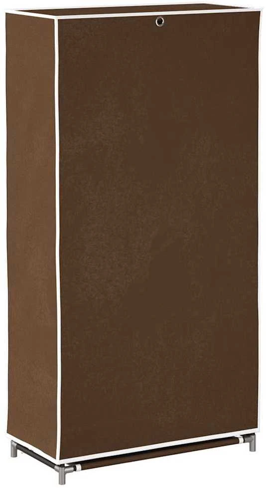 Medžiaginė Spintelė Batams 58 x 28 x 106 cm, Uždaroma, Ruda
