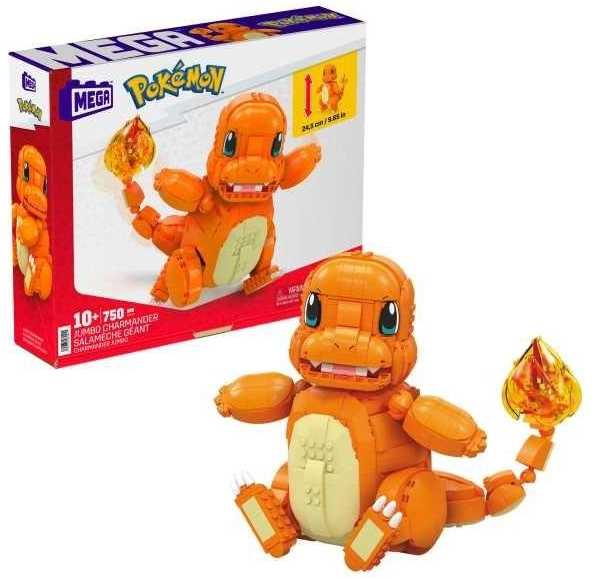 Mattel „Mega Construx Pokemon“ rinkinys „Didysis Charmanderis“