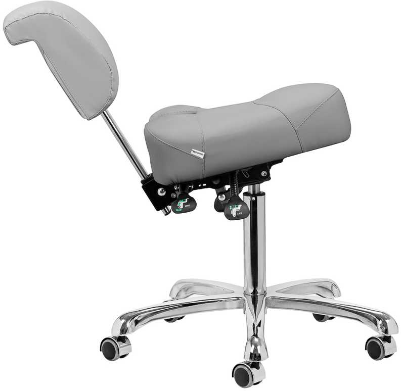 Activeshop Podologinė meistro kėdutė Giovanni 1005 Pilkas