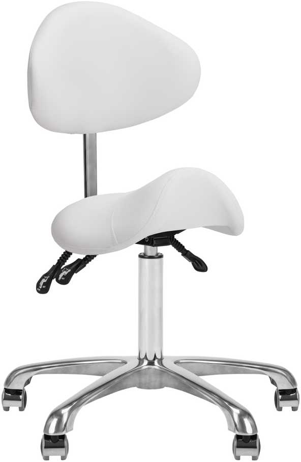 Activeshop Kosmetologinė meistro kėdutė Giovanni 1004 Baltas