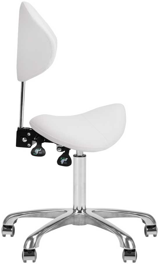 Activeshop Kosmetologinė meistro kėdutė Giovanni 1004 Baltas