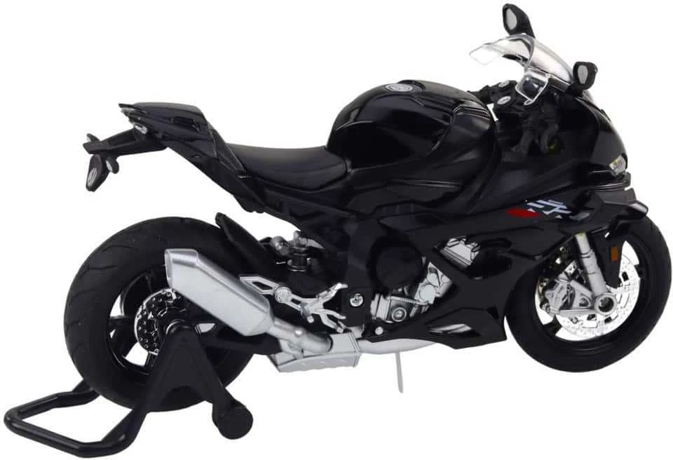 Lean Toys SPORTINIS MOTOCIKLAS METALINIS Juodas S1000 1:12