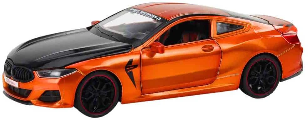 Lean Toys Sportinis automobilis su atidaromais elementais 1:24, oranžinis