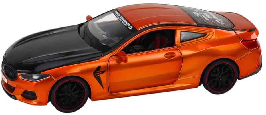 Lean Toys Sportinis automobilis su atidaromais elementais 1:24, oranžinis