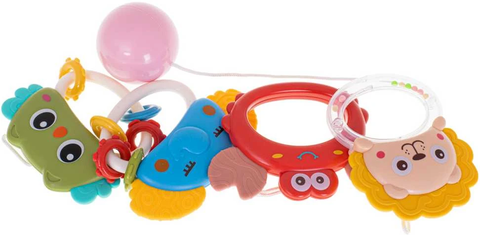 Ikonka Lullaby žvaigždžių dizaino karuselė rožinė + nuotolinio valdymo pultas
