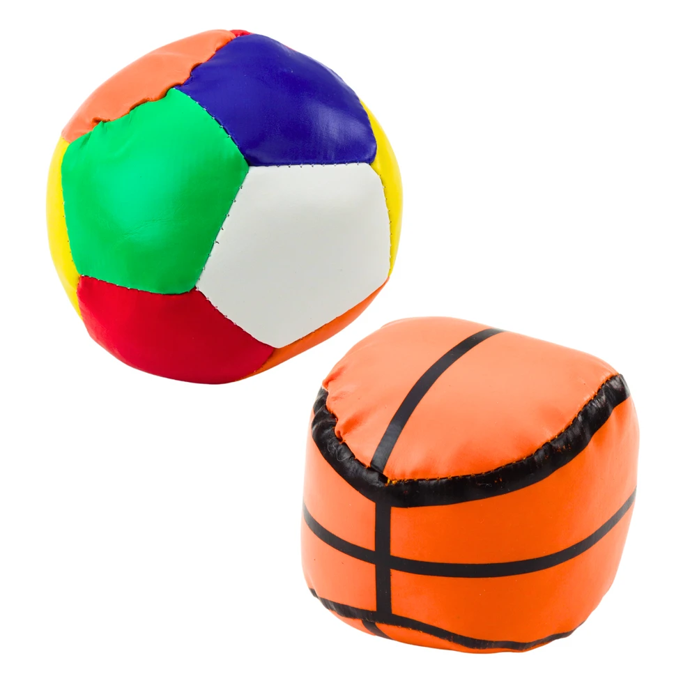 Lean Toys Minkšti sportiniai kamuoliai vaikams, 4 vnt.