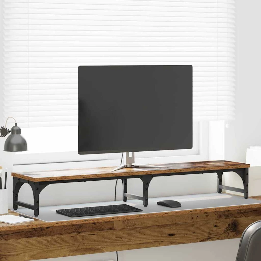 Monitoriaus laikiklis Sendintos medienos 105 x 23 x 15,5 cm
